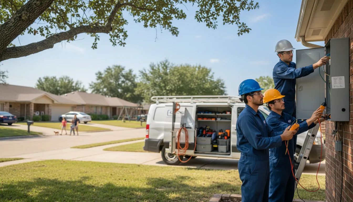 Certified electrician providing emergency electrical services in Ontario, WI